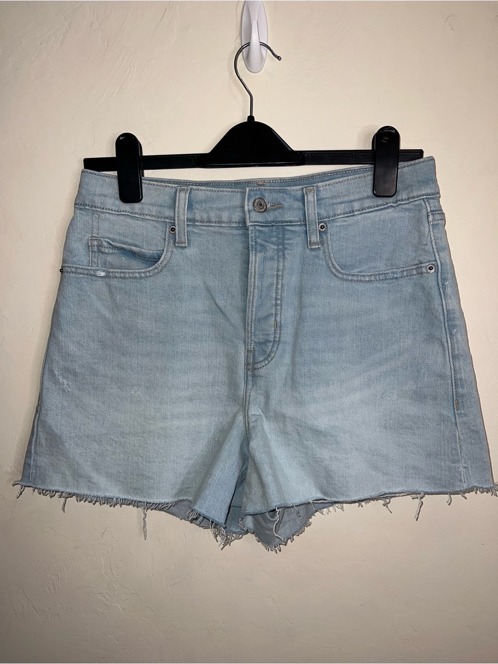 Old Navy Light Blue Denim Cutoff Shorts